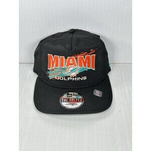 New Era Miami Dolphins The Golfer Snapback Adjustable Nylon Hat Cap Adult OSFM